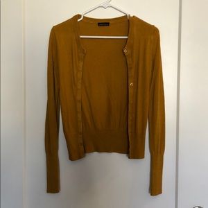 Gold cardigan